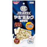 Petio Natural Ingredients Freeze-Dried Goat Milk & Chicken Breast 25g, for dogs.