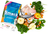 Smack Raw Dehydrated Super Food Pacific Fish Feast, for cats.