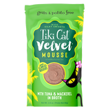 Tiki Cat® Velvet Mousse™ Tuna & Mackerel in Broth
