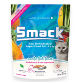 Smack Raw Dehydrated Super Food Pacific Fish Feast, for cats.